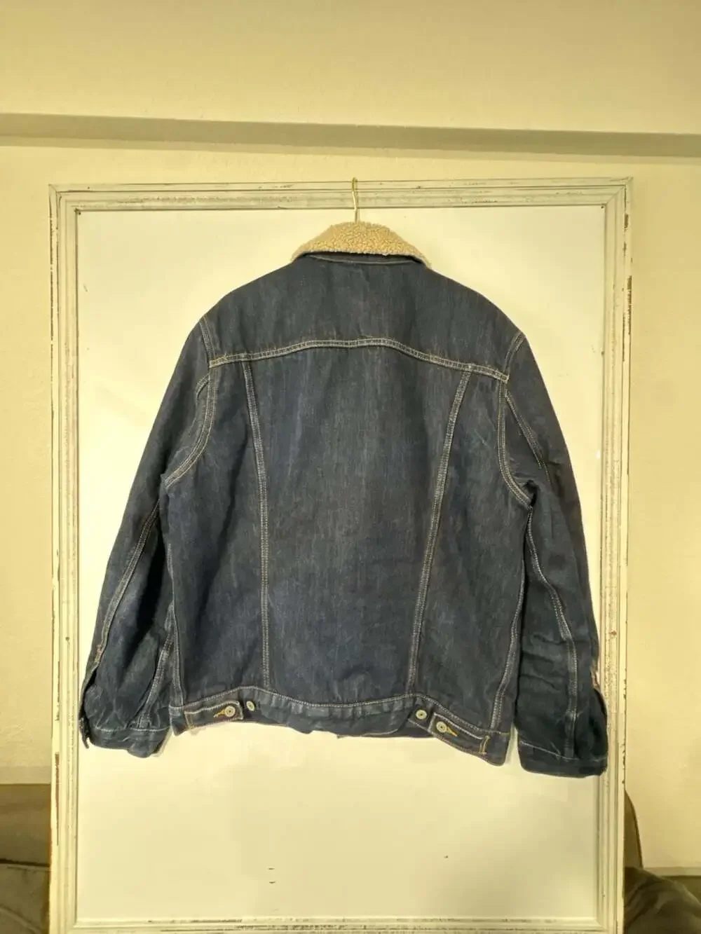 Levi's Type III Sherpa Lined Denim Trucker Jacket Size L